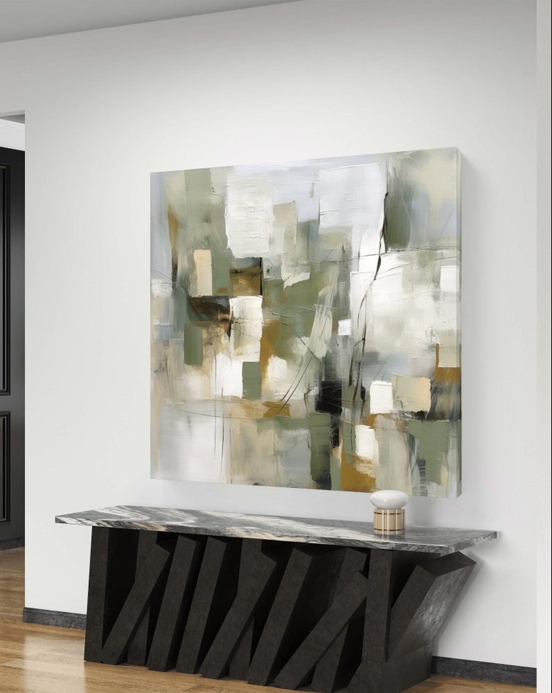 Urban Mist Canvas Painting