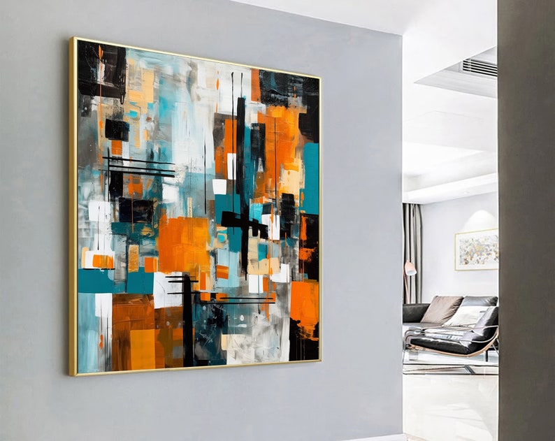 Metropolis Pulse - Canvas Painting