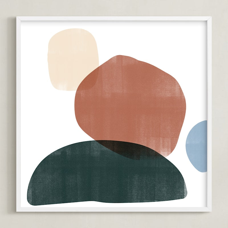 Earth Stack Canvas Painting