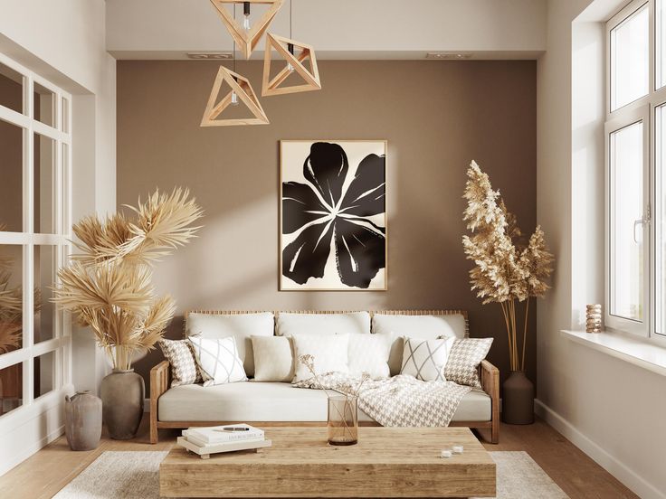 Monochrome Floral – Canvas Painting