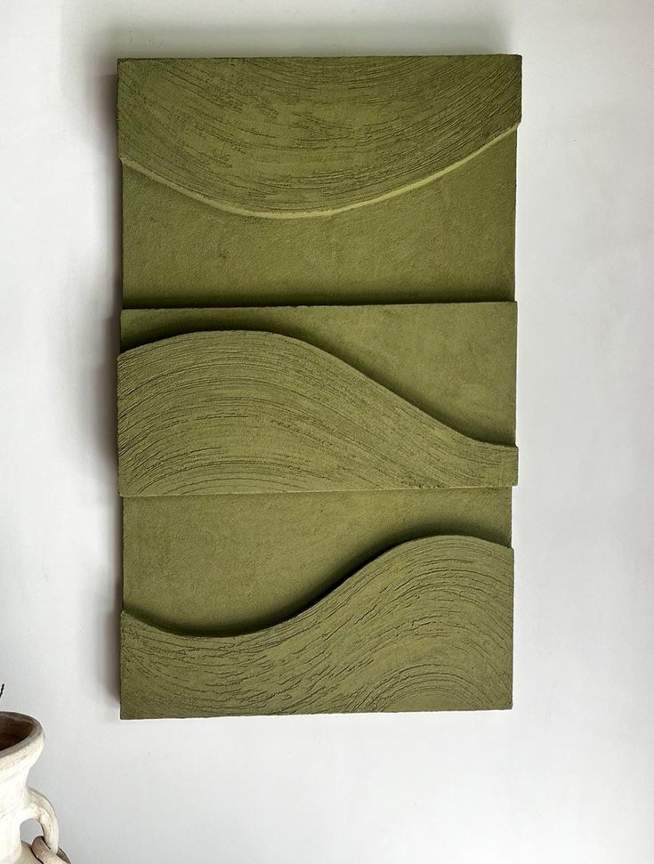 Verdant Flow – 3D Wall Sculpture