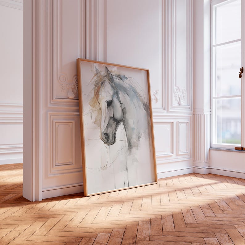 Equine Grace Canvas Painting