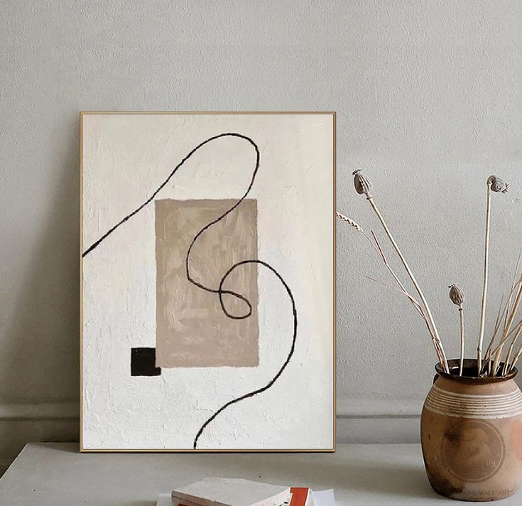 Lyrical Form - Canvas Painting