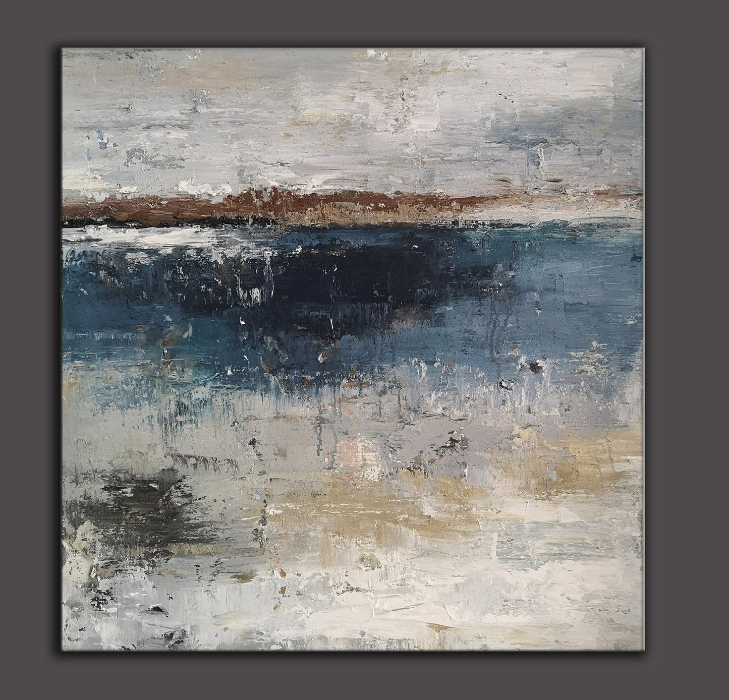 Oceanic Essence – Canvas Painting