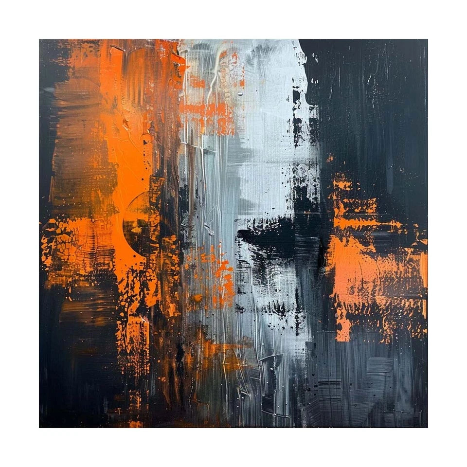 Inferno Drift – Canvas Painting