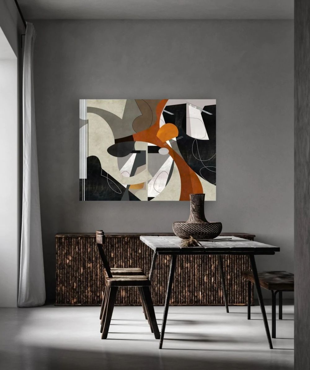 Auburn Motion – Canvas Painting