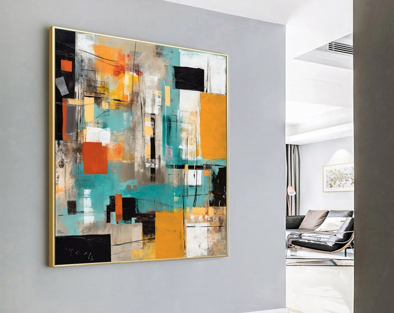 Urban Symphony Canvas Painting