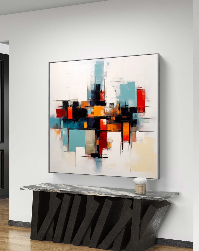 Urban Pulse - Canvas Painting