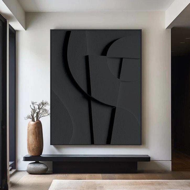 Obsidian – 3D Wall Sculpture