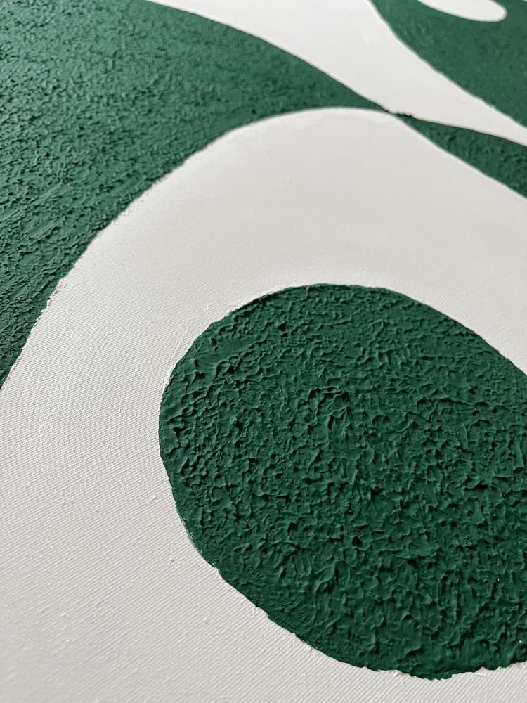 Verdant Flow – Canvas Painting