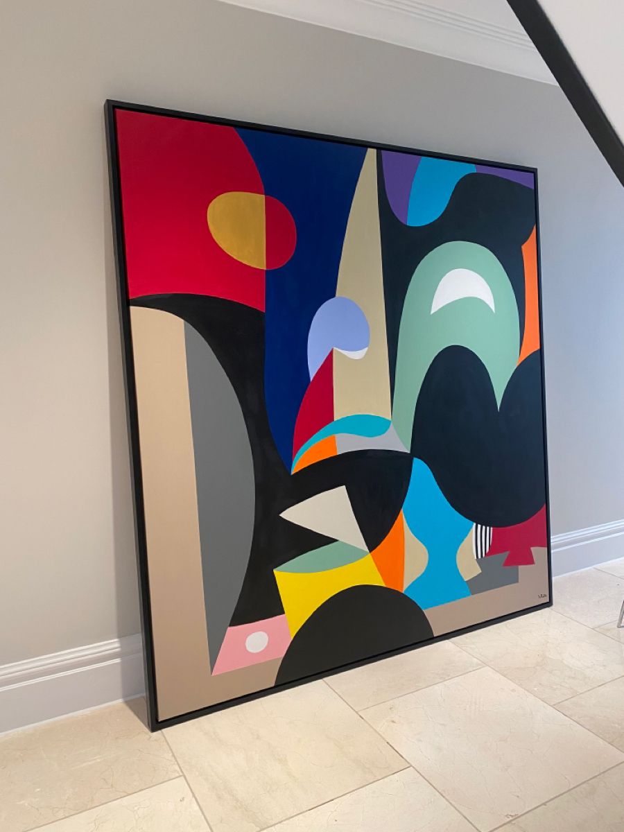 Vivid Canvas Painting