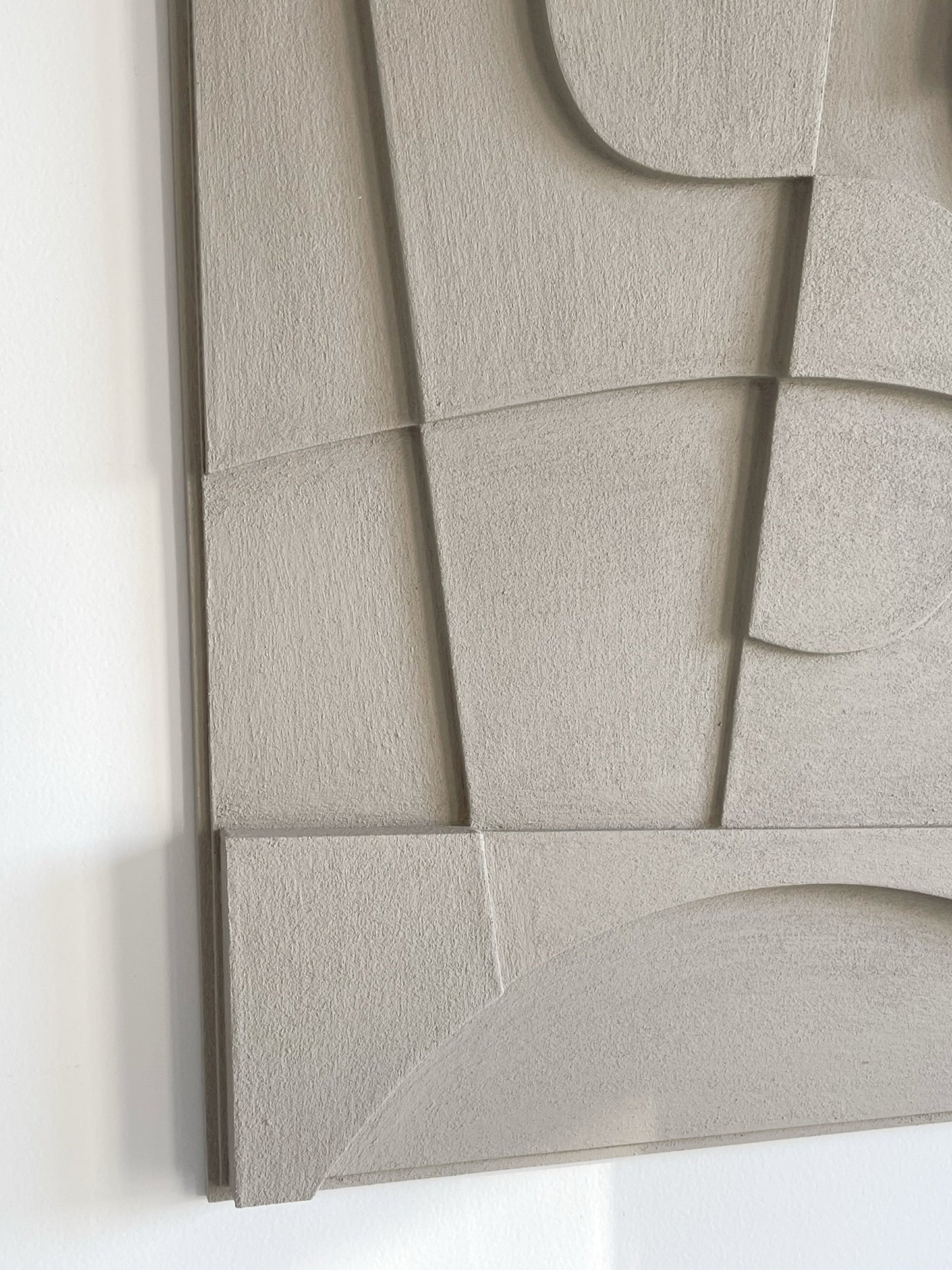 Abstract Curves II 3D Wall Sculpture