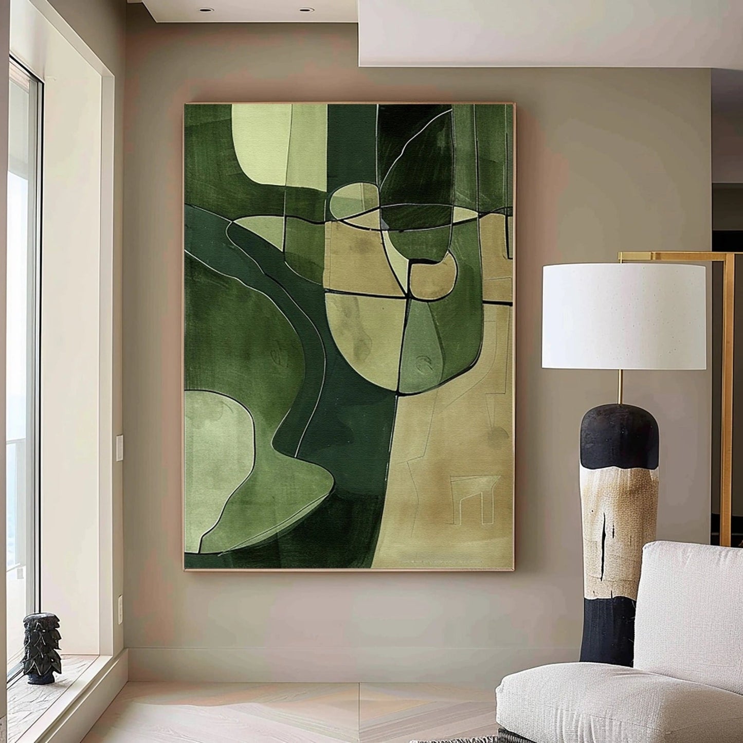 Verdant Harmony Canvas Painting