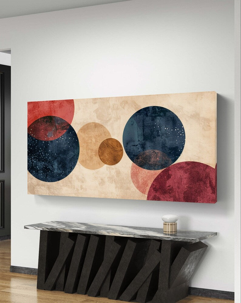 Orbital Canvas Painting