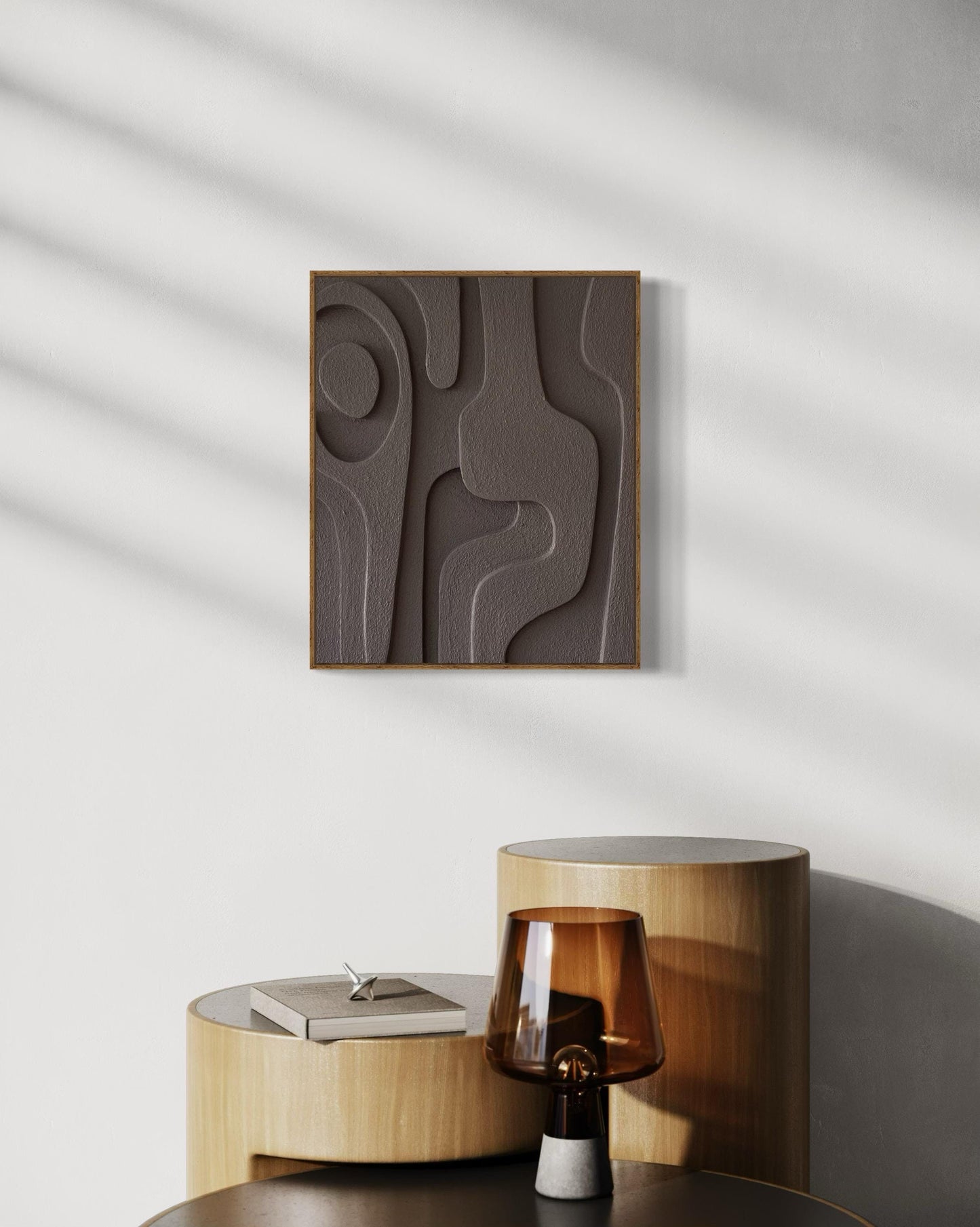 Ethereal Flow – 3D Wall Sculpture