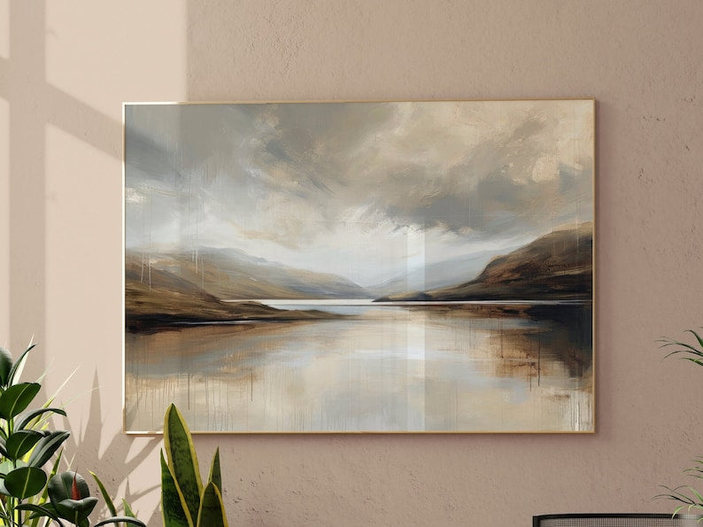 Tranquil Landscape Canvas Painting