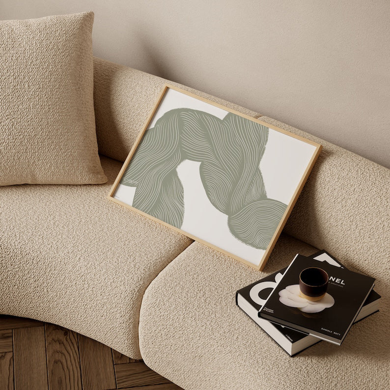 Serene Flow Canvas Print