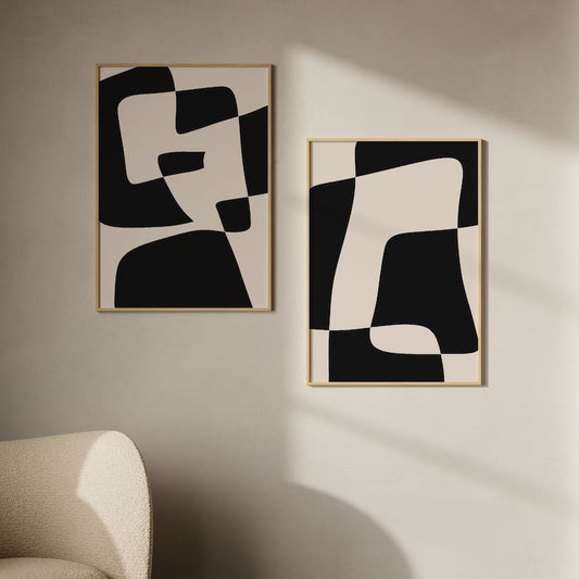 Masculine Abstract Set