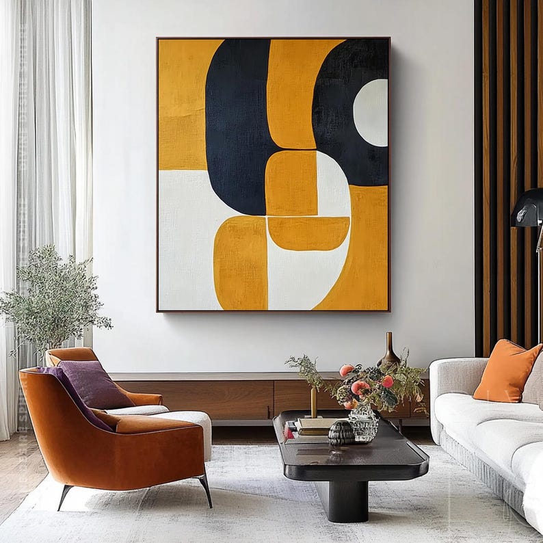 Golden Nexus - Canvas Painting