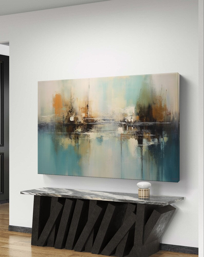 Serenity Reflection Canvas Painting