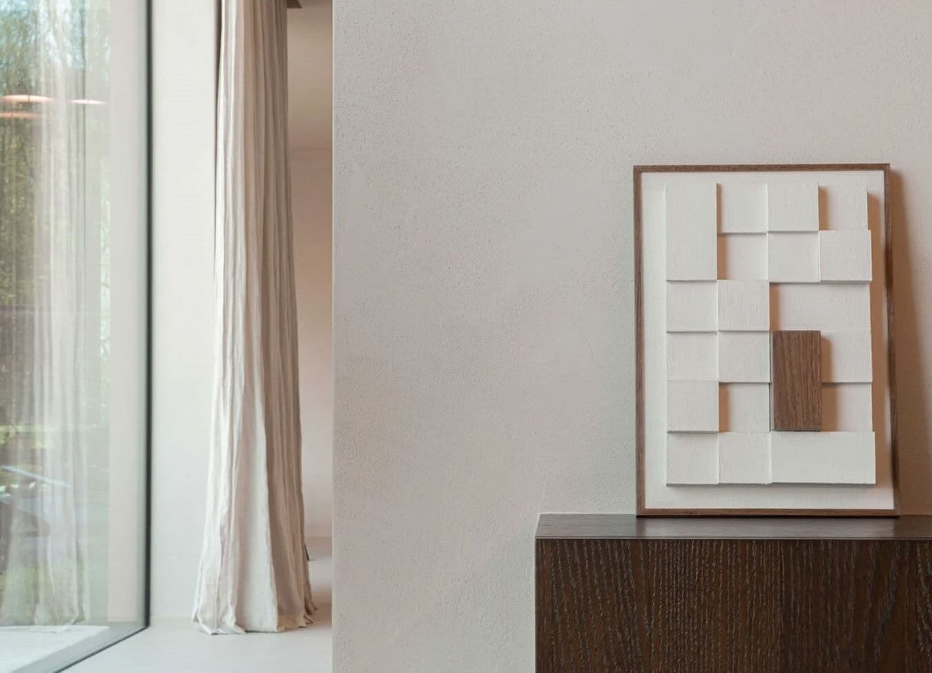 Tier Form 3D Wall Sculpture