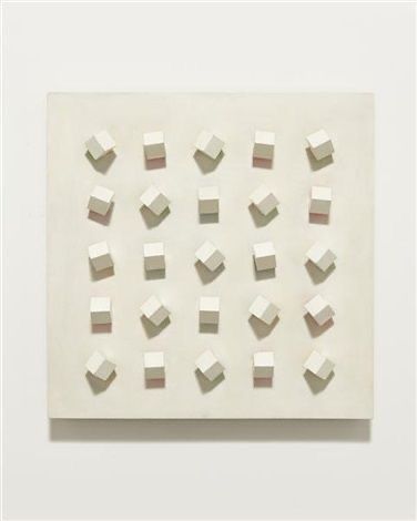 Cube Array 3D Wall Sculpture