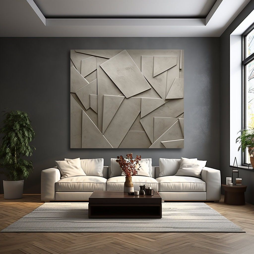 Fragment Slate 3D Wall Sculpture