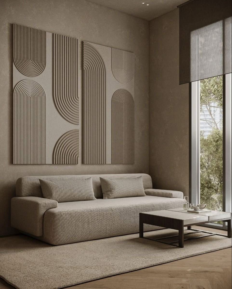 Arc Harmony 3D Wall Sculpture