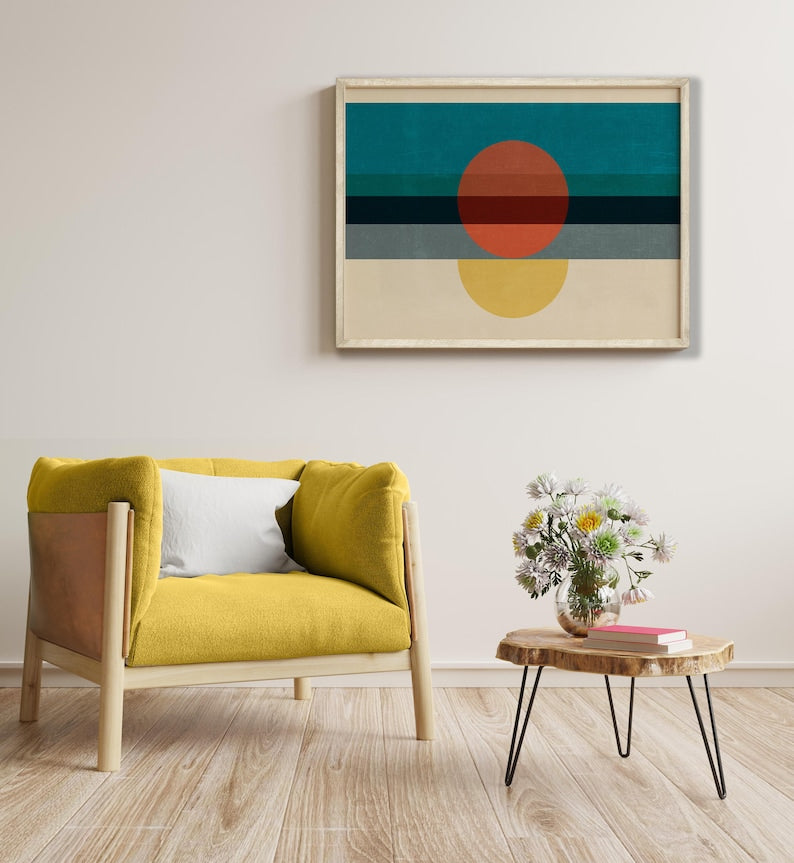 Solar Balance Canvas Painting
