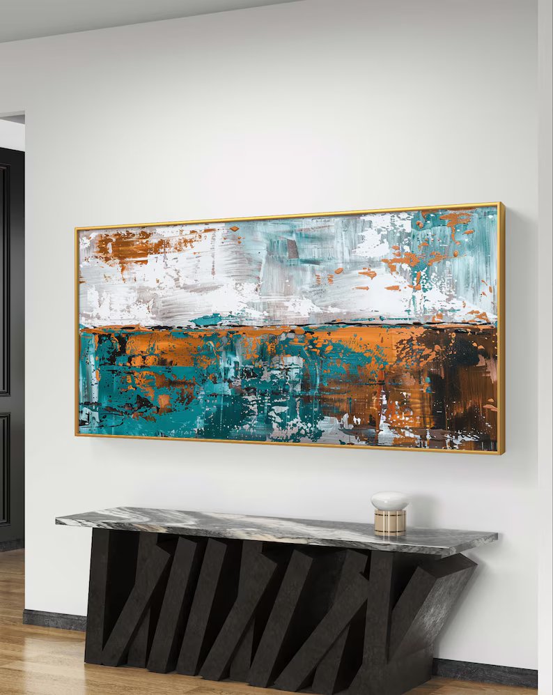 Weathered Harmony Canvas Painting