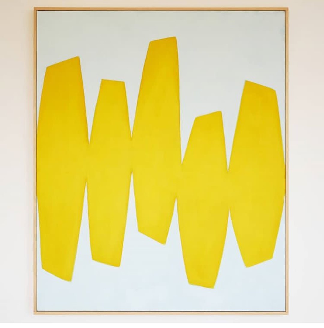 Yellow Resonance - Canvas Painting