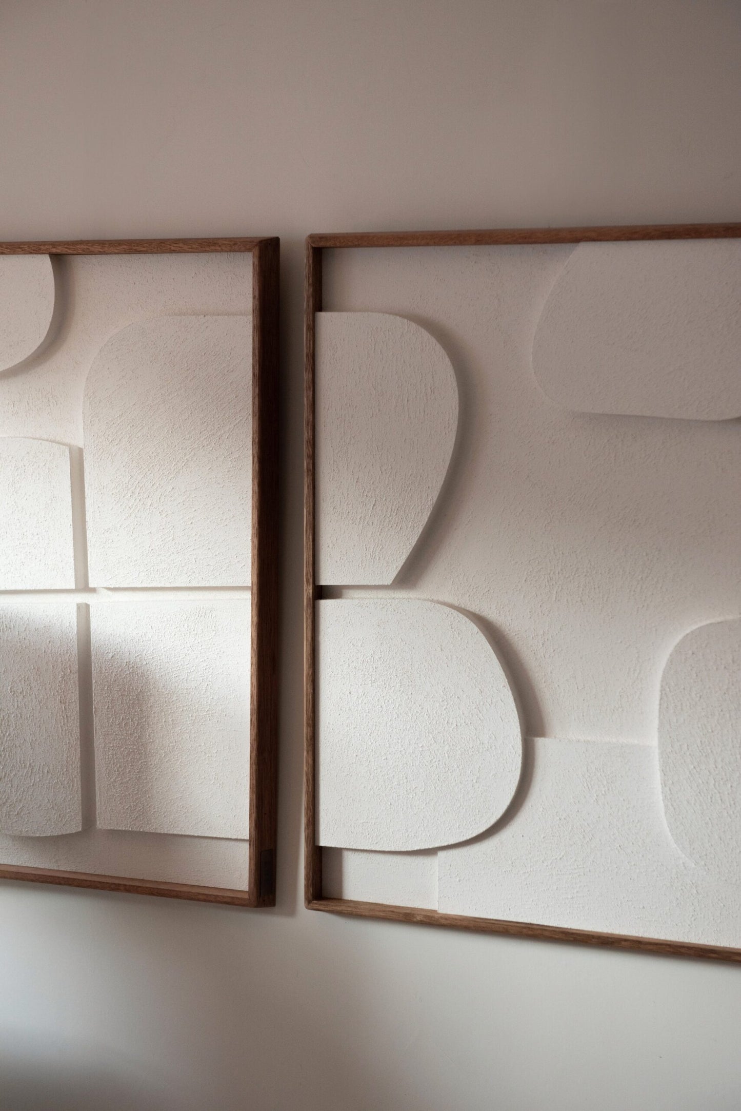 Twosome 3D Wall Sculpture