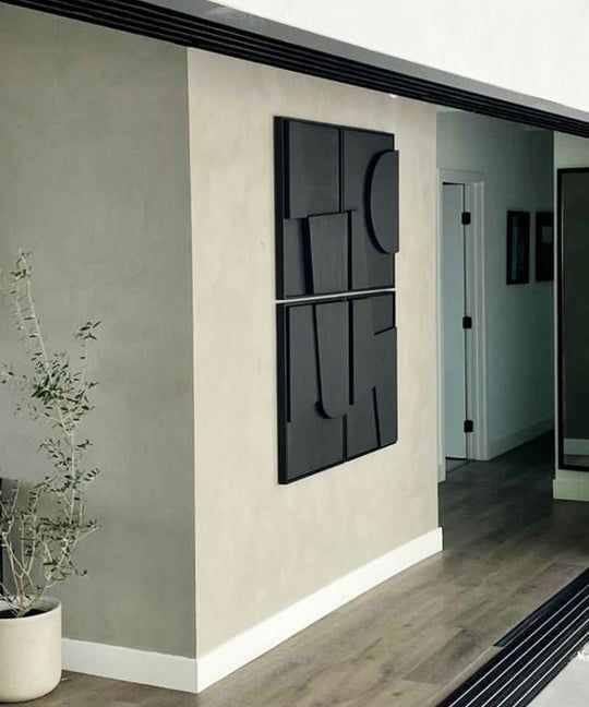 Quartet 3D Wall Sculpture