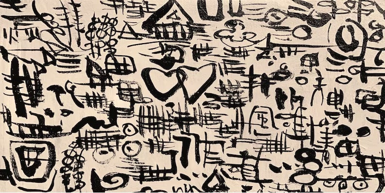 Symbols Canvas Painting