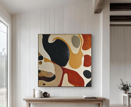 Bold Abstract Canvas Painting