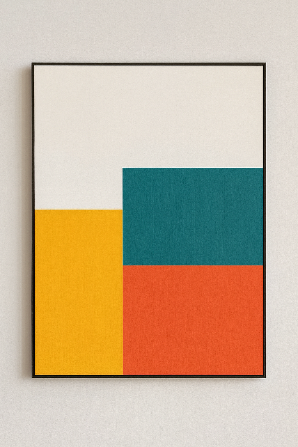 Geo Balance Canvas Painting