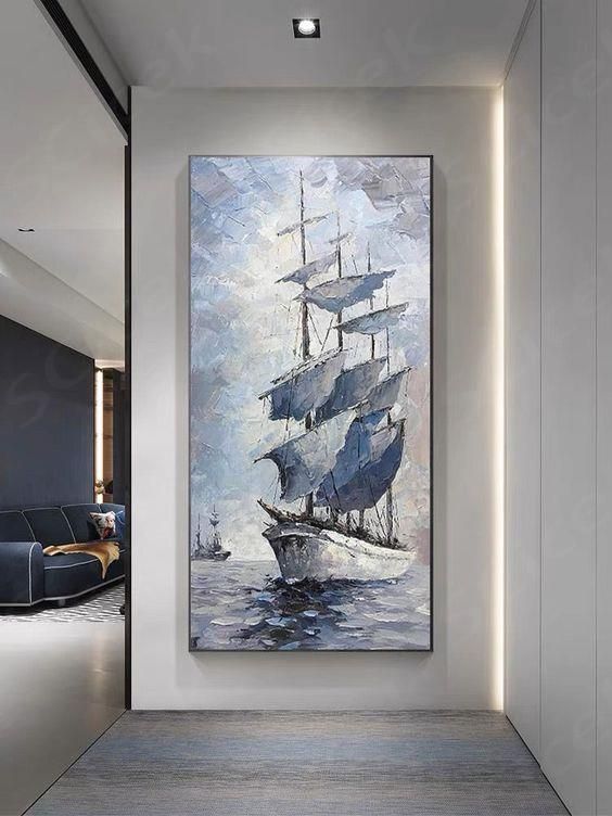 Ocean Voyage Canvas Painting