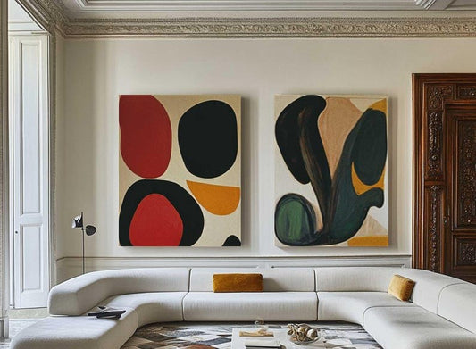 Bold Abstract Canvas Set