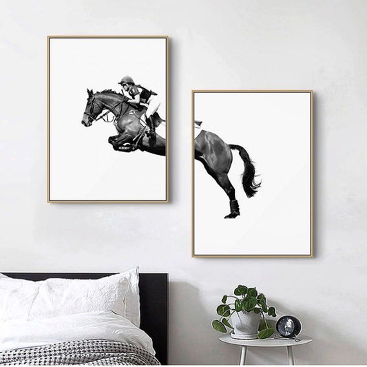 Equestrian Canvas Set