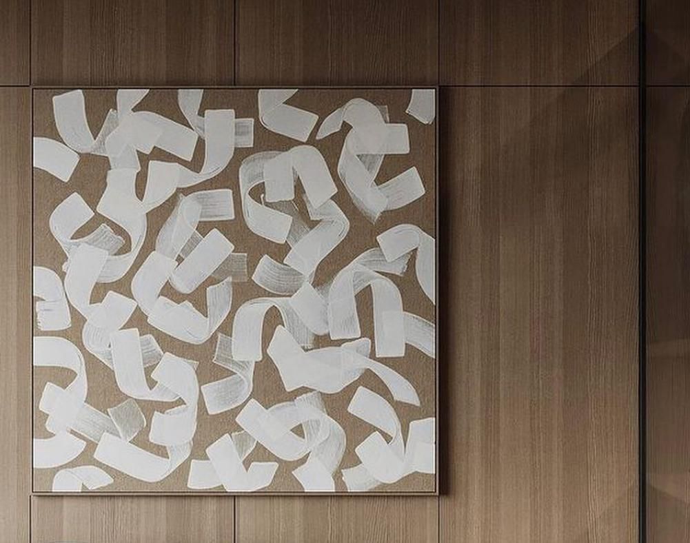 Whispered Strokes Canvas Painting