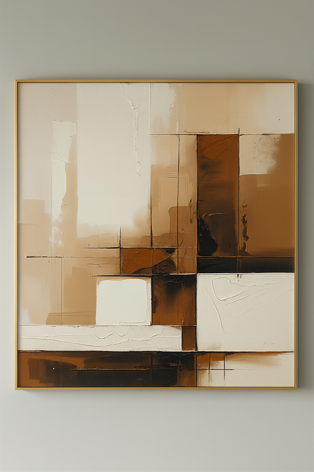 Earthen Balance Canvas Painting