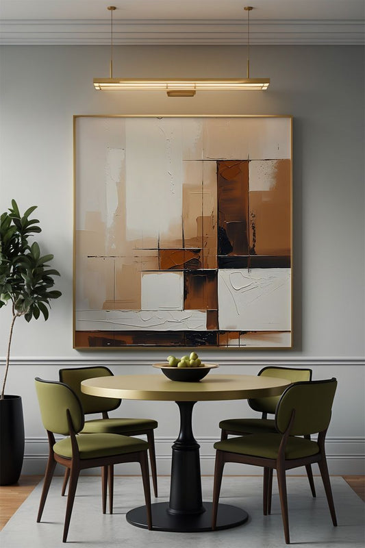 Earthen Balance Canvas Painting