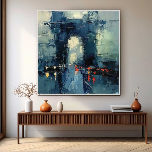 Urban Nights Canvas Painting