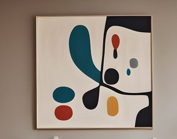 Rhythmic Flow Canvas Painting