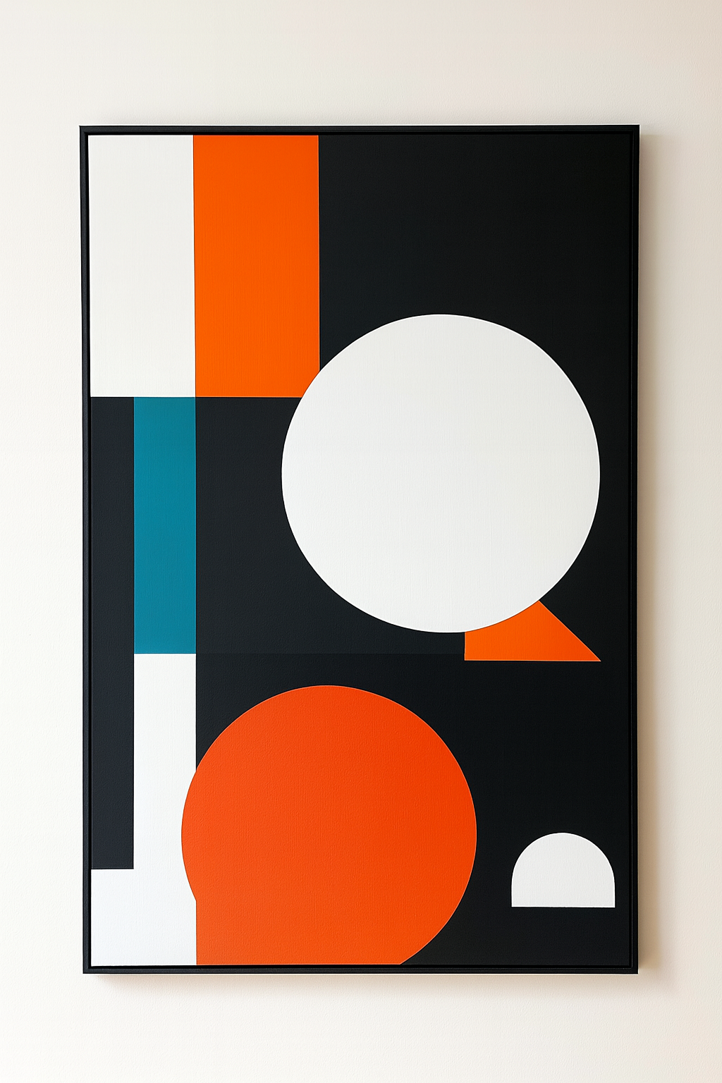 Urban Rhythm Canvas Painting