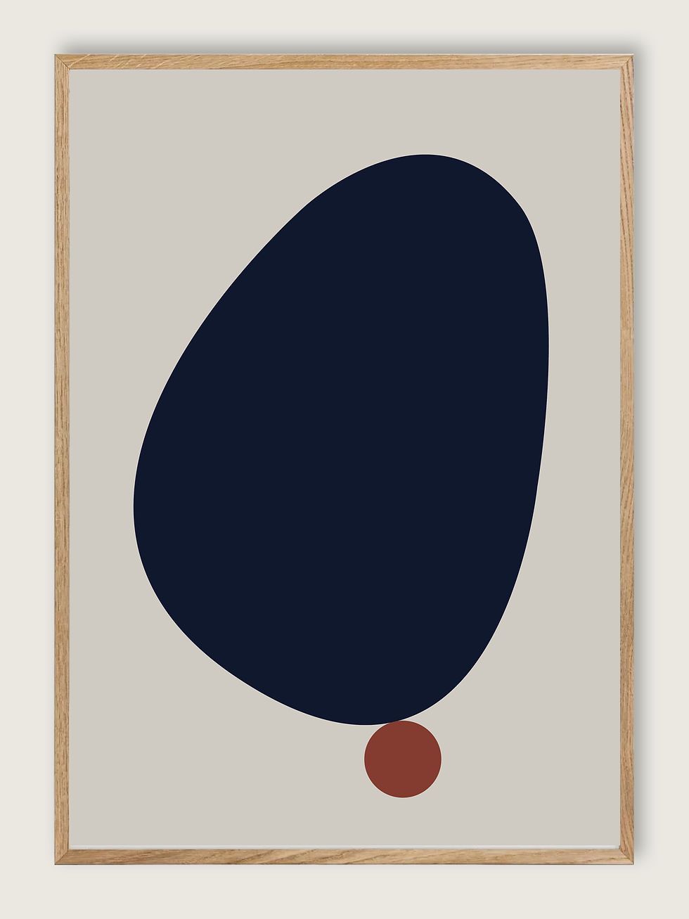 Azure Balance Canvas Painting