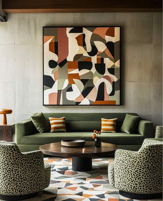 Terra Form Canvas Painting