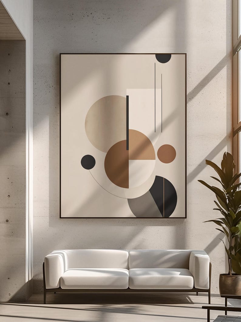 Circle Balance Canvas Painting