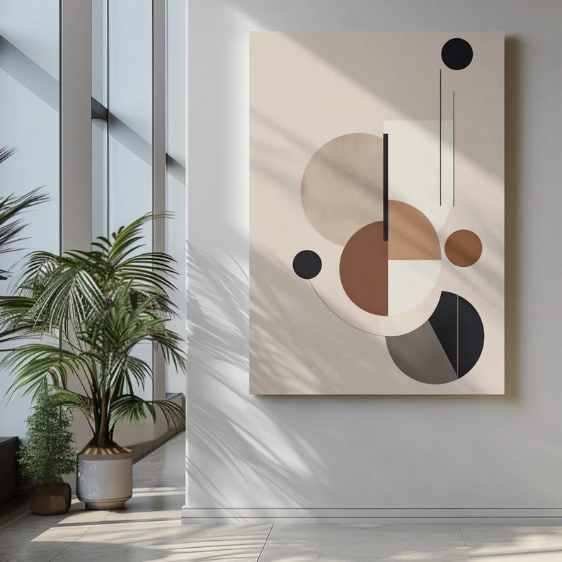 Circle Balance Canvas Painting