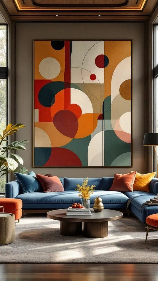 Color Symphony Canvas Painting